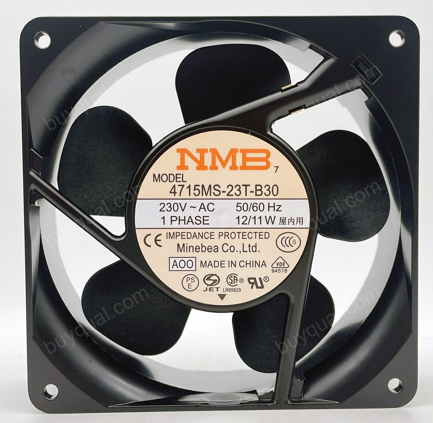 NMB 4715MS-23T-B30 230V 0.10/0.11A 12/11W Cooling Fan - New NMB 4715MS-23T-B30 230V 0.10/0.11A 12/11W Cooling Fan - New